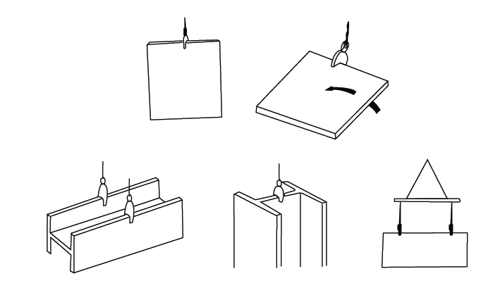 China VERTICAL LIFTING CLAMPS (DSQH) CDH TYPE Manufacturers and Suppliers | Chenli